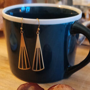 Bronze Messing Ohrhänger