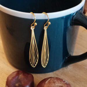 Messing Ohrhänger zart